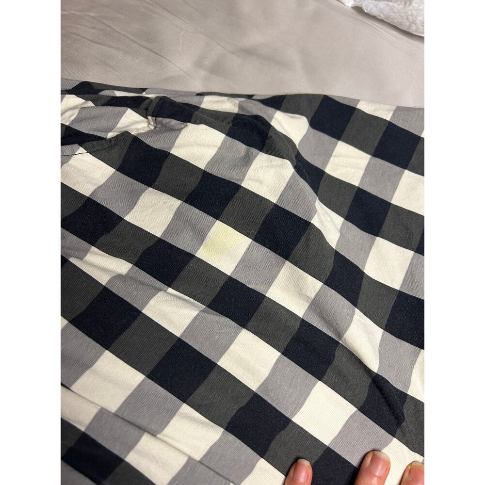 Hanna Andersson black plaid dress size 5 - Picture 6 of 6
